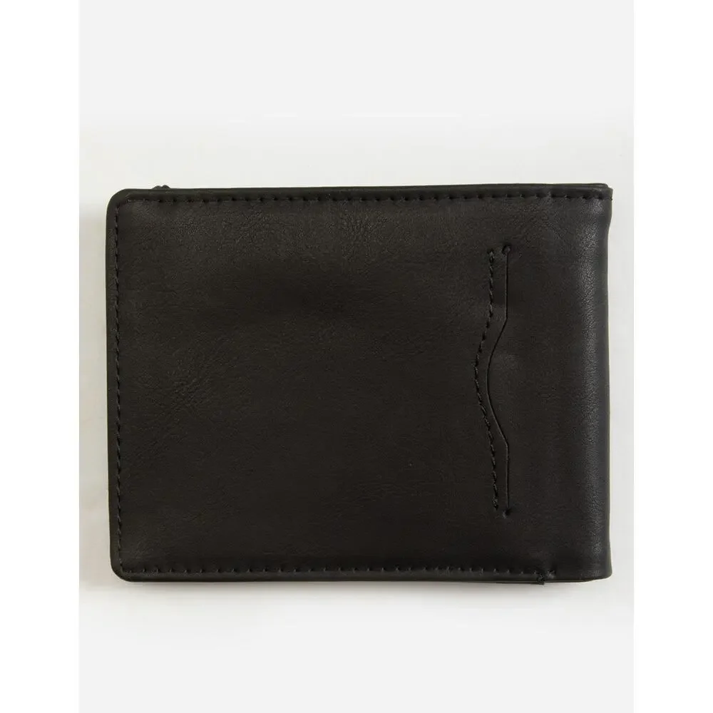 NWT QUIKSILVER Slim Pickens Bi-Fold Wallet- Black